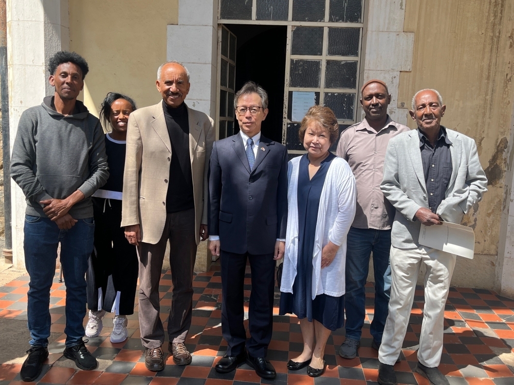 松尾大使＿博物館訪問