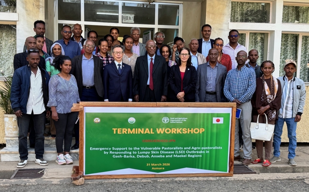 Ambassador Matsuo Attends SLD Response Workshop 1