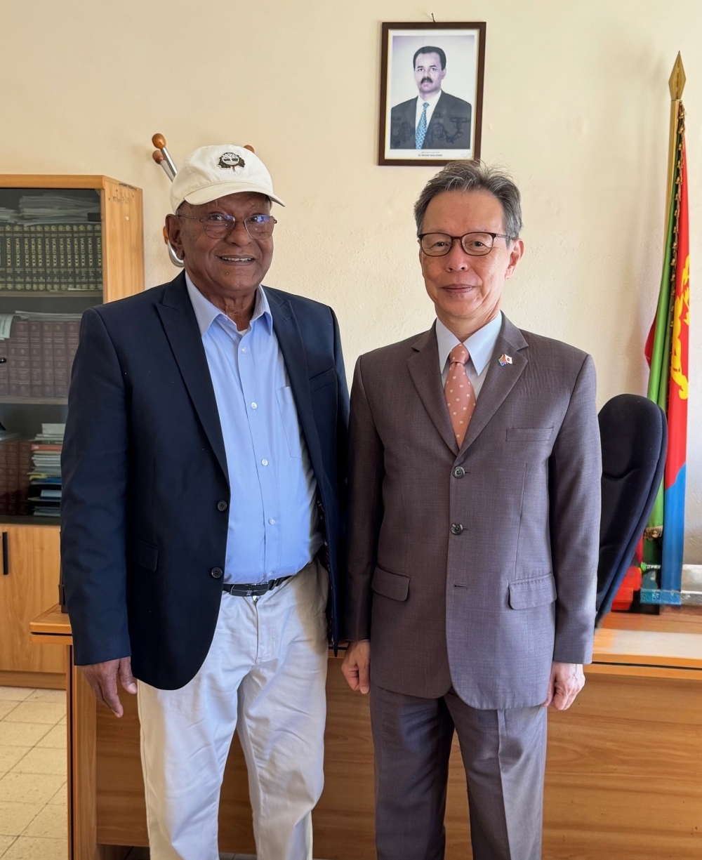 Ambassador MATSUO’s call on H.E. Mr. Nesredin M. S. A. Bekit, Minister of Trade and Industry